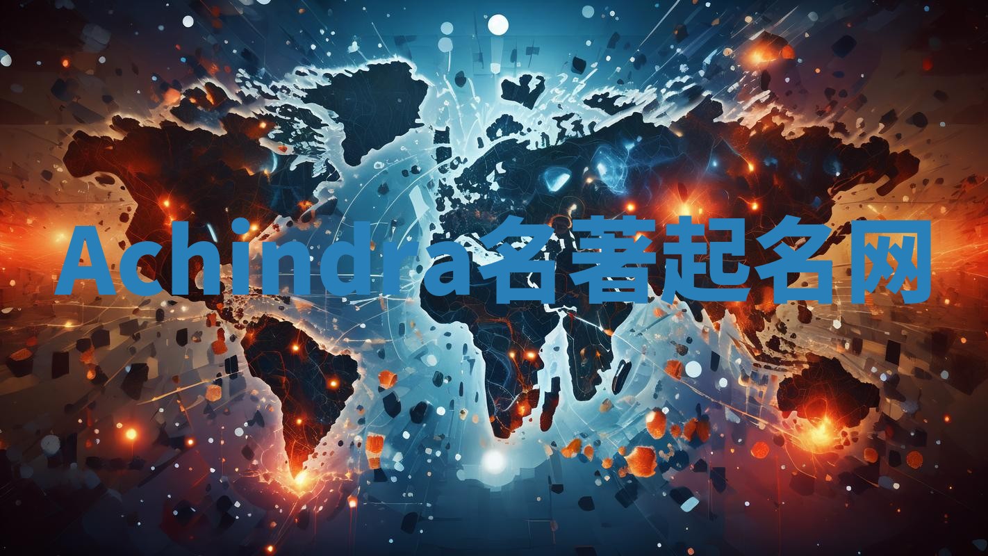 Achindra名著起名网