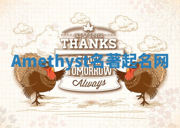 Amethyst名著起名网 Amethyst名著起名网