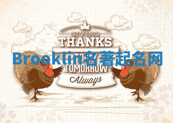 Brooklin名著起名网 Brooklin名著起名网