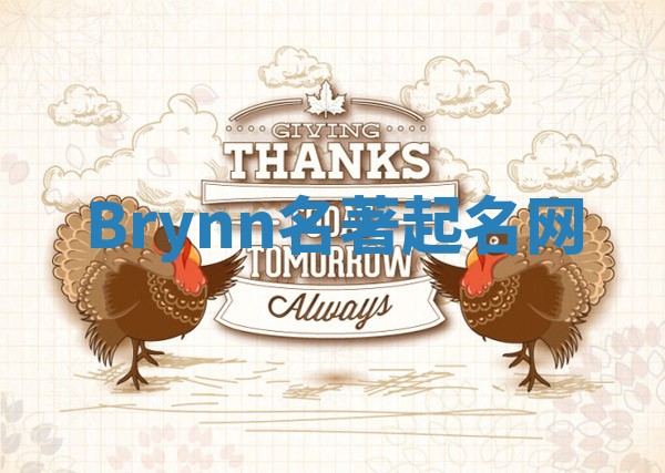Brynn名著起名网