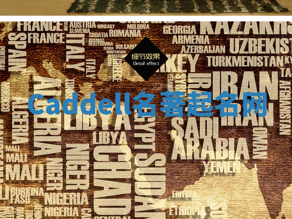 Caddell名著起名网