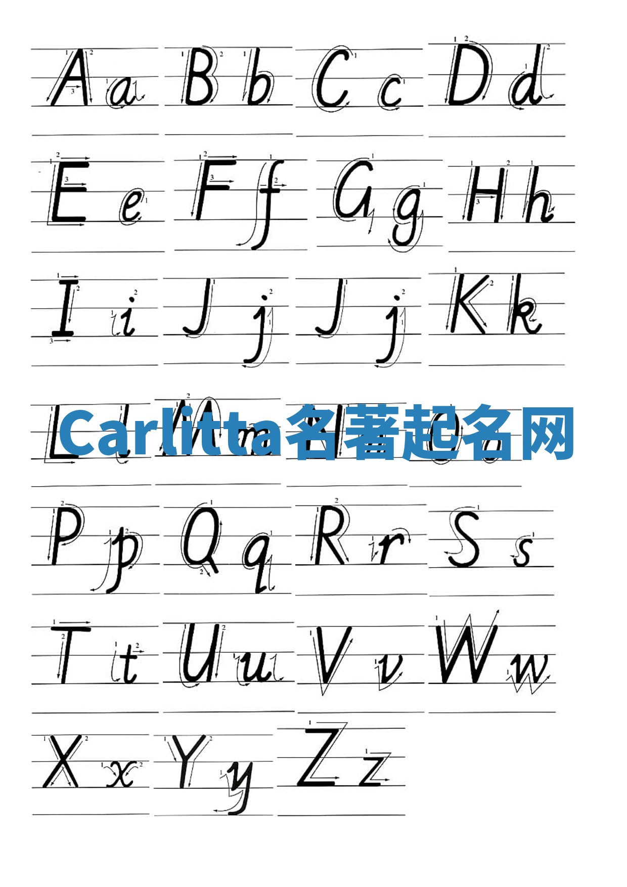 Carlitta名著起名网