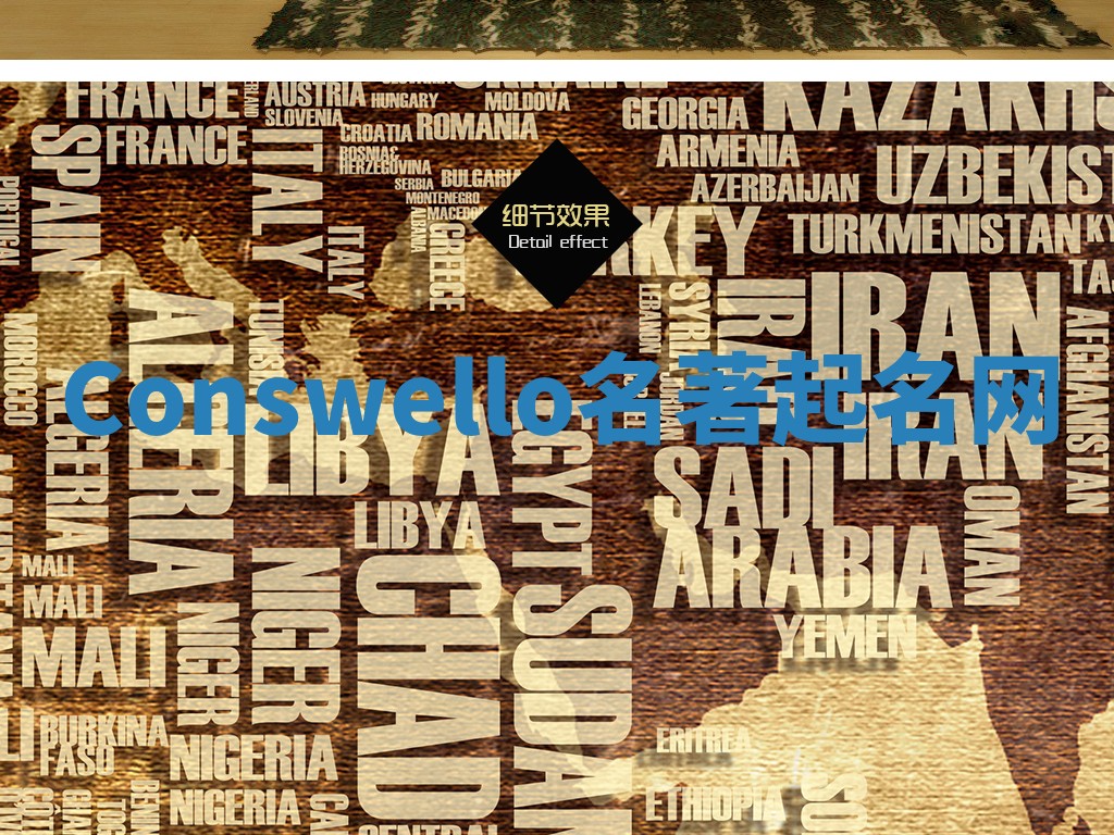 Conswello名著起名网