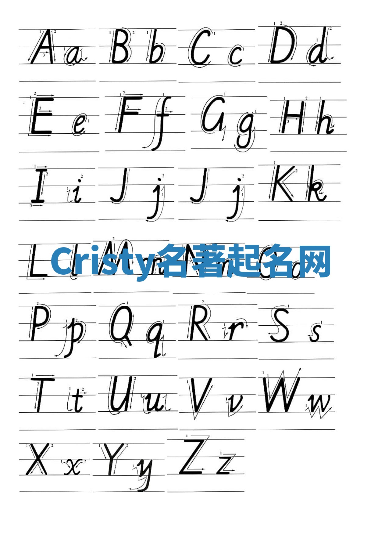 Cristy名著起名网