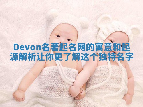Devon名著起名网的寓意和起源解析让你更了解这个独特名字