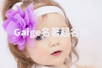 Gaige名著起名网 Gaige名著起名网