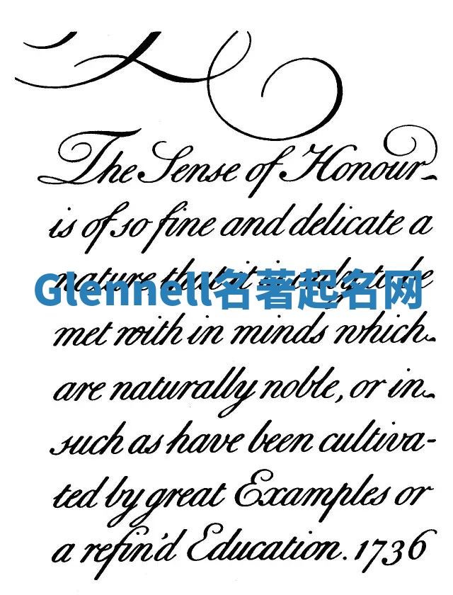 Glennell名著起名网