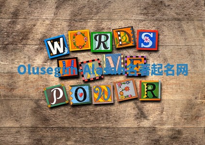 Olusegun-Alasan名著起名网 Olusegun-Alasan名著起名网