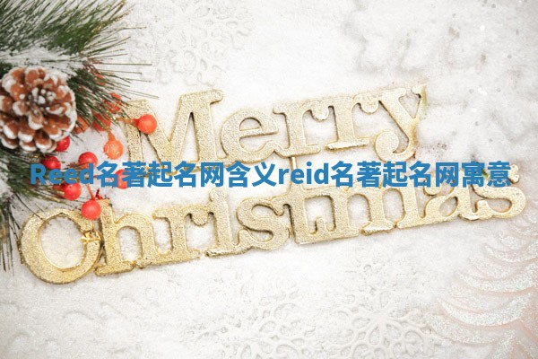 Reed名著起名网含义 reid名著起名网寓意