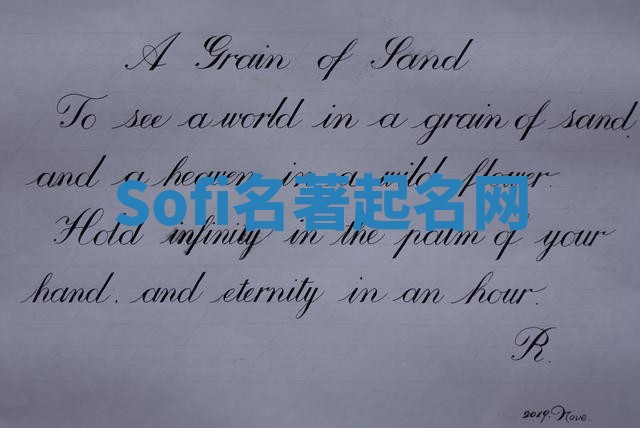 Sofi名著起名网