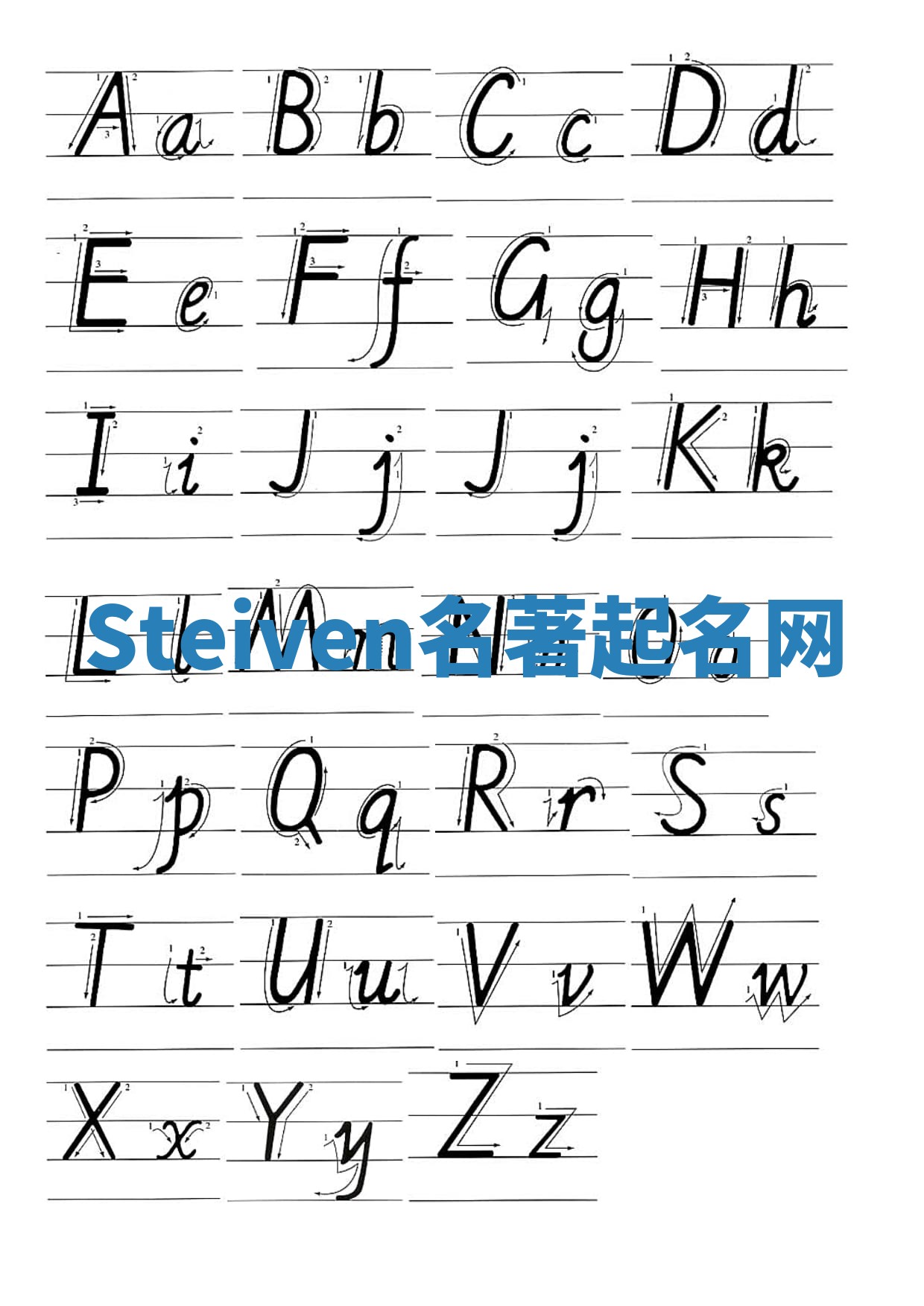 Steiven名著起名网