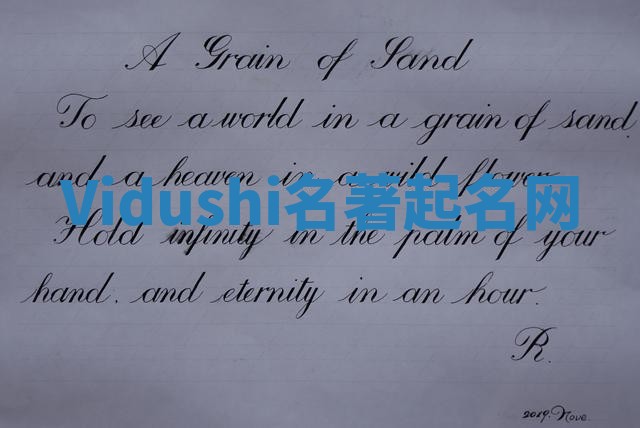 Vidushi名著起名网