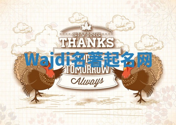 Wajdi名著起名网 Wajdi名著起名网
