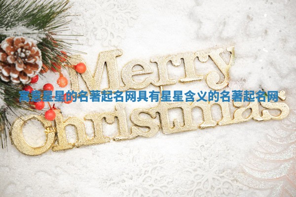 寓意星星的名著起名网_具有星星含义的名著起名网